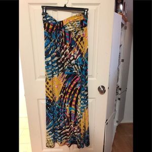 Strapless Maxi dress